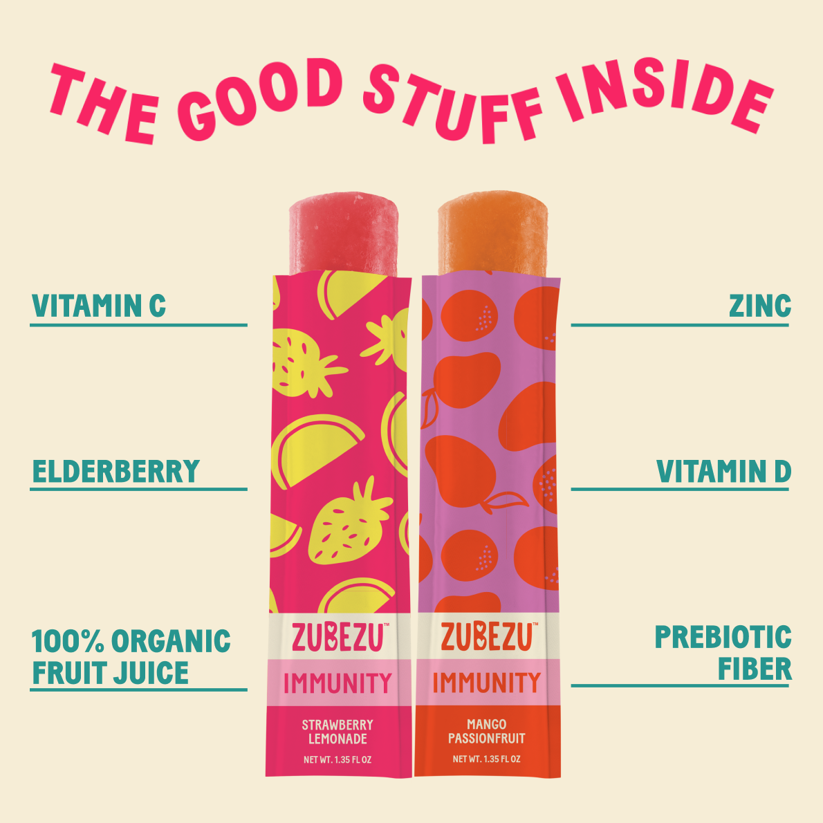 Immunity Ice Pops Variety Pack